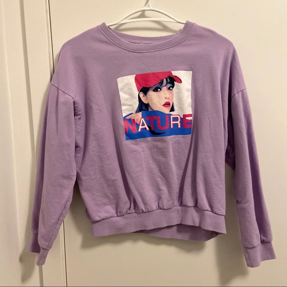 Lavender Sweatshirt - Picture 1 of 3